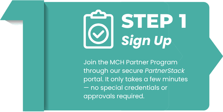 Step 1: Partner with MCH