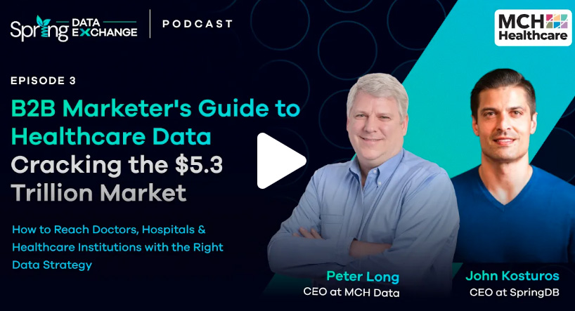 MCH Strategic Data and SpringDB Podcast