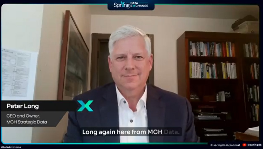 SpringDB and MCH Strategic Data, Peter Long CEO