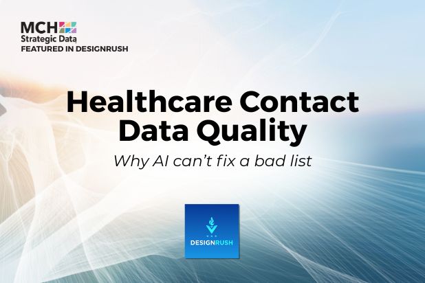 Healthcare Contact Data Quality - featured on DesignRush